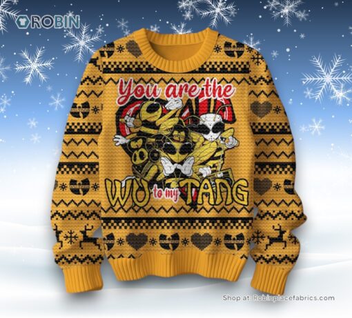 You Are The Wu To My Tang Wu Tang Clan Valentine Sweater and Sweatshirt