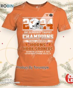 2024 Golden Hat Trophy Champions Texas Longhorns T Shirt