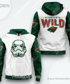 2024 Minnesota Wild x Star Wars Night AOP Clothing (Hoodie, Sweatshirt, T Shirt)