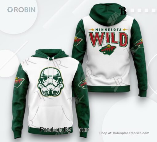 2024 Minnesota Wild x Star Wars Night AOP Clothing (Hoodie, Sweatshirt, T Shirt)