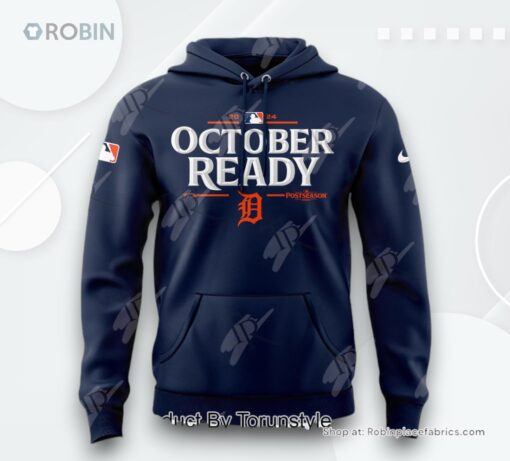 2024 October Ready MLB Postseason Detroit Tigers AOP Clothing (Hoodie, Sweatshirt, T Shirt), Longpants, Cap