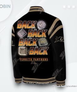 4 IN A ROW Premiers Back to Back to Back to Back Penrith Panthers Baseball Jacket