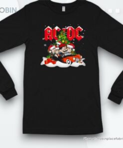 Acdc High Voltage Rock Band Celebrating Christmas 2024 Shirt