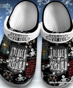 Advenged Sevenfold Skeleton Halloween Unisex Classic Crocs