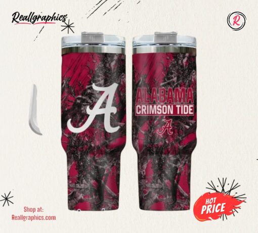 Alabama Crimson Tide Realtree Hunting 40oz Tumbler