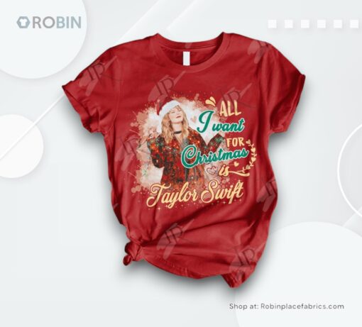 All I Want For Christmas Is Taylor Swift Pajamas Set