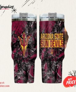 Arizona State Sun Devils Realtree Hunting 40oz Tumbler Arizona State Sun Devils Realtree Hunting 40oz Tumbler