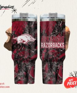 Arkansas Razorbacks Realtree Hunting 40oz Tumbler Arkansas Razorbacks Realtree Hunting 40oz Tumbler