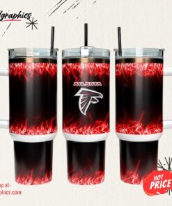 Atlanta Falcons 40oz Tumbler NFL Tumbler Wrap