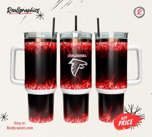 Atlanta Falcons 40oz Tumbler NFL Tumbler Wrap