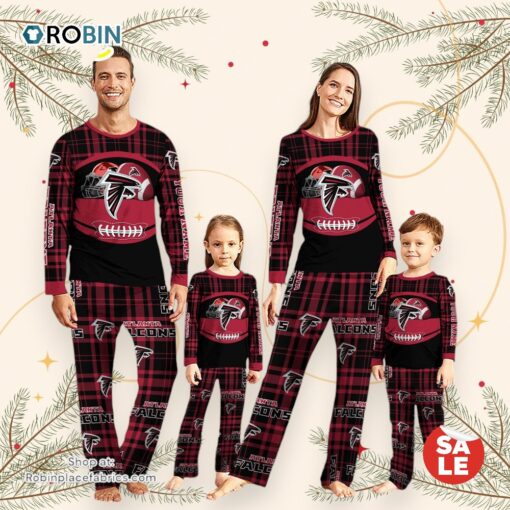 Atlanta Falcons NFL Custom Your Name Football Team Pajamas