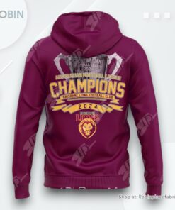 Autralian Football League Brisbane Lions Football Club 2024 AOP Clothing (Hoodie, Sweatshirt, T Shirt)