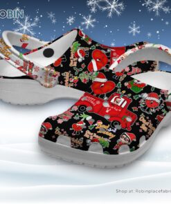 Bad Bunny Christmas Truck Black Classic Crocs