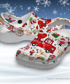 Bad Bunny Christmas Truck White Unisex Classic Crocs