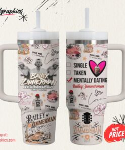 Bailey Zimmerman Religiously The Tour Stanley Tumbler