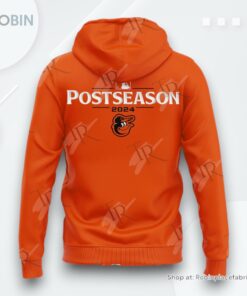 Baltimore Orioles 2024 MLB Postseason AOP Clothing (Hoodie, Sweatshirt, T Shirt)   Orange