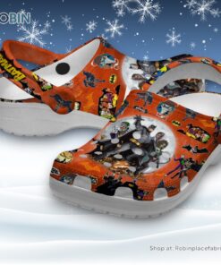 Batman Happy Halloween Orange Classic Crocs Batman Happy Halloween Orange Classic Crocs