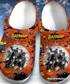 Batman Happy Halloween Orange Classic Crocs Batman Happy Halloween Orange Classic Crocs