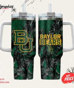 Baylor Bears Realtree Hunting 40oz Tumbler