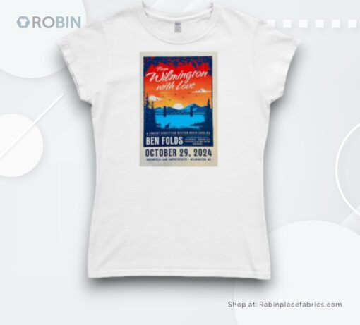 Ben Folds Concert Benefitting Western North Carolina 2024 Shirt