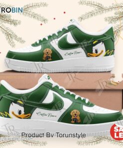 Ben Herbstreit x Oregon Ducks Air Force 1 Sneakers   Green