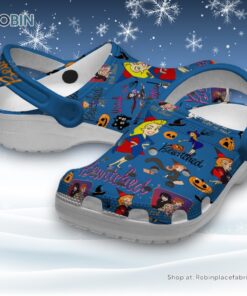 Bewitched Happy Halloween Blue Classic Crocs