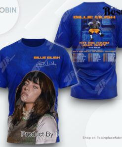 Billie Eilish Hit Me Hard And Soft The Tour AOP Clothing (Hoodie, Sweatshirt, T Shirt)