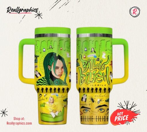 Billie Eilish The Bad Guy Stanley Tumbler