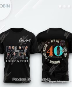 Billy Joel In Concert T Shirt Billy Joel In Concert T Shirt