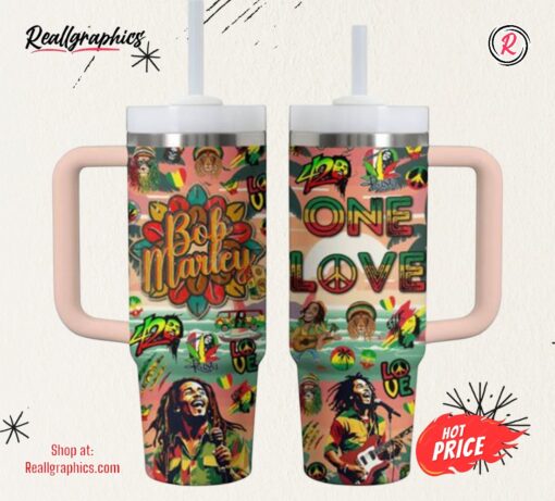Bob Marley Summer Time One Love Stanley Tumbler