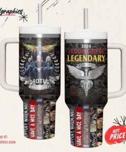 Bon Jovi 2024 Is Going To Be Legendary 40th Anniversary Stanley Tumbler