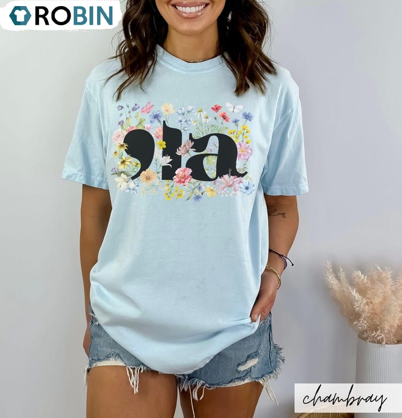 Botanical Comma La TShirt, Patriotic Cottagecore Shirt Unisex Shirt