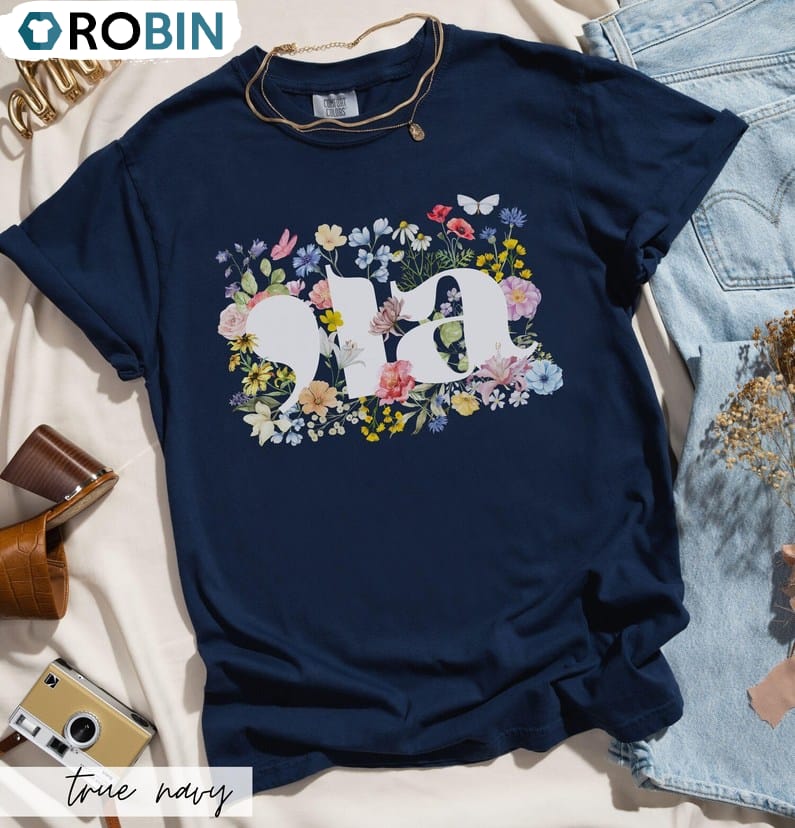 Botanical Comma La TShirt, Patriotic Cottagecore Shirt Unisex Shirt