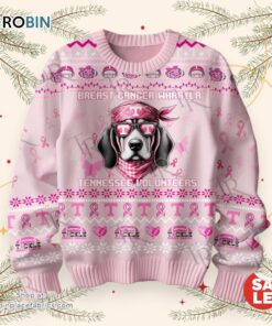 Breast Cancer Warrior Tennessee Volunteers Sweater