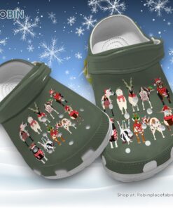 Breathable Christmas Goat 3D Printed Crocs