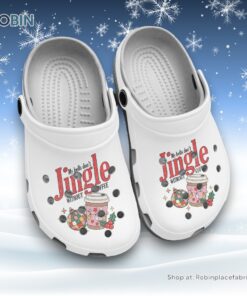 Breathable My Best Don’t Jingle Without Coffee 3D Printed Crocs Shoes