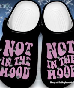 Breathable Not In The Mood 3D Printed Crocs