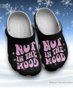Breathable Not In The Mood 3D Printed Crocs