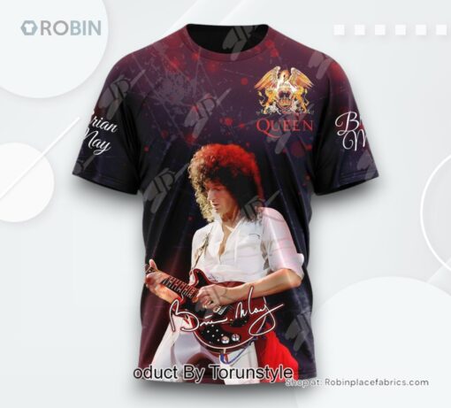 Brian May 54 Years 1970 2024 Thank You For All The Amazing Music & Memories T Shirt