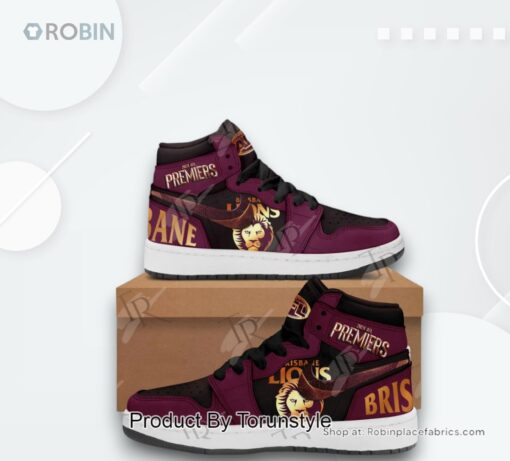 Brisbane Lions 2024 AFL Premiers Air Jordan 1 Hightop