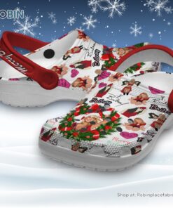 Bristney Spear Merry Christmas Classic Crocs