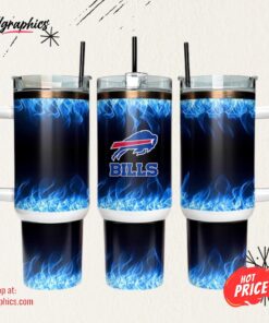 Buffalo Bills 40oz Tumbler NFL Tumbler Wrap