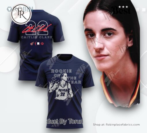 Caitlin Clark 2024 WNBA Rookie Of The Year T Shirt