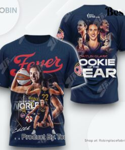 Caitlin Clark Rookie Of The Year 2024 AOP Clothing (Hoodie, Sweatshirt, T Shirt)