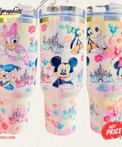 Cartoon 40oz Quencher Stainless Tumbler