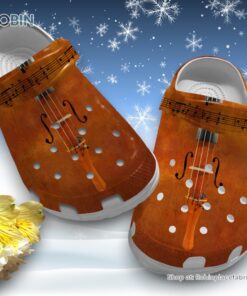 Cello 3D Printed Crocs Clogs Shoes Cello 3D Printed Crocs Clogs Shoes