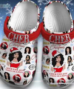 Cher The Joy This Season Merry Christmas Classic Crocs