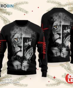 Christian Jesus Easter Ugly Christmas Sweater, Jesus Christmas Sweater, Ugly Sweater Jesus Christmas