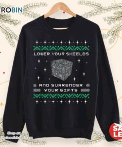 Christmas Star Wars Borg Cube Funny Sweater, Star Wars Ugly Sweatshirt