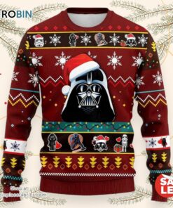 Christmas Star Wars Dark Vader Lover Gift Sweater, Star Wars Christmas Sweater